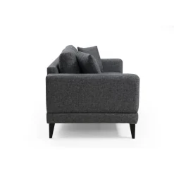 Helsingfors 2-sits (180 x 90 x 85 cm) Mörkgrå 2-sitssoffa