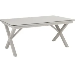 Hillmond Bord 100x166-226 cm Khaki/Beige Terrazzo