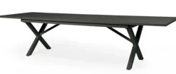 Hillmond Bord 100x240-310 cm Svart