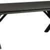 Hillmond Bord 100x160-220 cm Svart