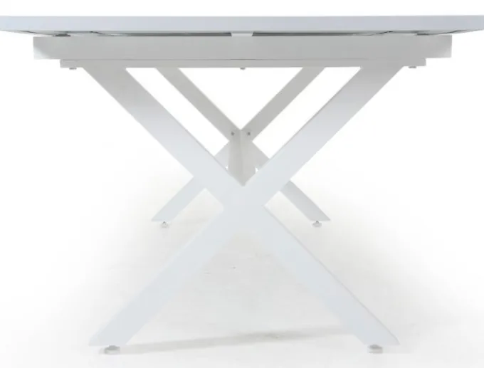 Hillmond Bord 100x240-310 cm Vit