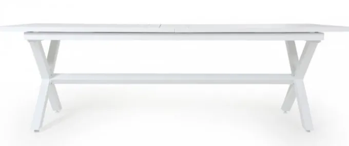 Hillmond Bord 100x240-310 cm Vit