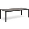Hånger Utebord 90x210 cm Svart
