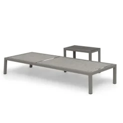 Hånger Utesidobord 35x60 cm Sand