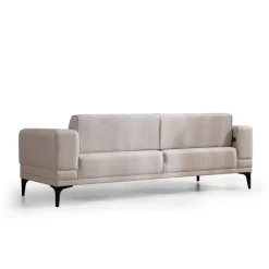 Horizon (230 x 95 x 77 cm) 3-sitssoffbädd Ecru