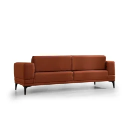 Horizon (230 x 95 x 77 cm) 3-sitssoffbädd Rio-röd