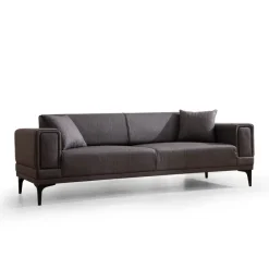 Horizon (230 x 95 x 77 cm) 3-sitssoffbädd Mörkgrå