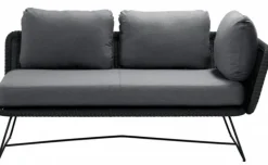 Horizon 2-sits Soffa Vänster Svart