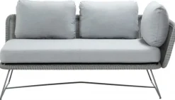 Horizon 2-sits Soffa Vänster Ljusgrå
