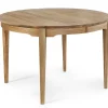 HOVDALA Matbord Ø 115cm Inkl. Två Ilägg Ek