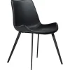 Hype Stol Black Art.Leather, Black