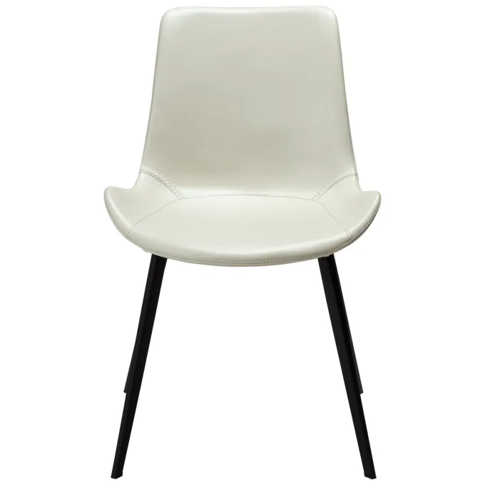 Hype Stol Bone White Art.Leather, Black