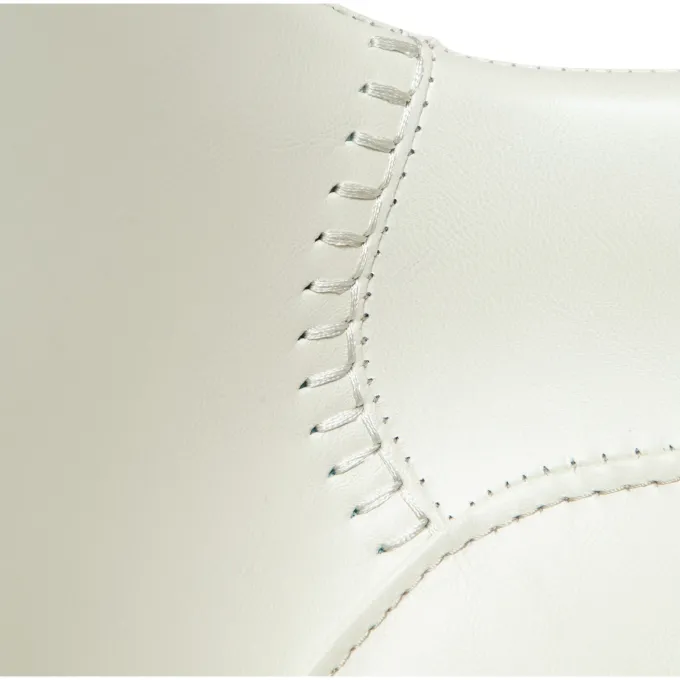 Hype Stol Bone White Art.Leather, Black
