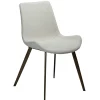 Hype Stol Dove Bouclé, Antique Brass