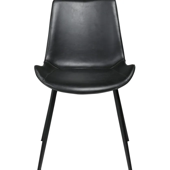Hype Stol Vintage Black Art.Leather, Black