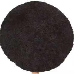 Ida stolsdyna (ej vadderad) 36 cm rund / Svart