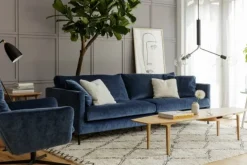 Impulse 3-sits Soffa Lux Elyot Dark Blue