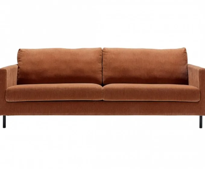 Impulse 3-sits Soffa Lux Moss Orange