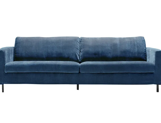 Impulse 4-sits Soffa Lux Wildflower Midnight Blue