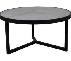 Itonda Soffbord 100 cm Svart/Grå