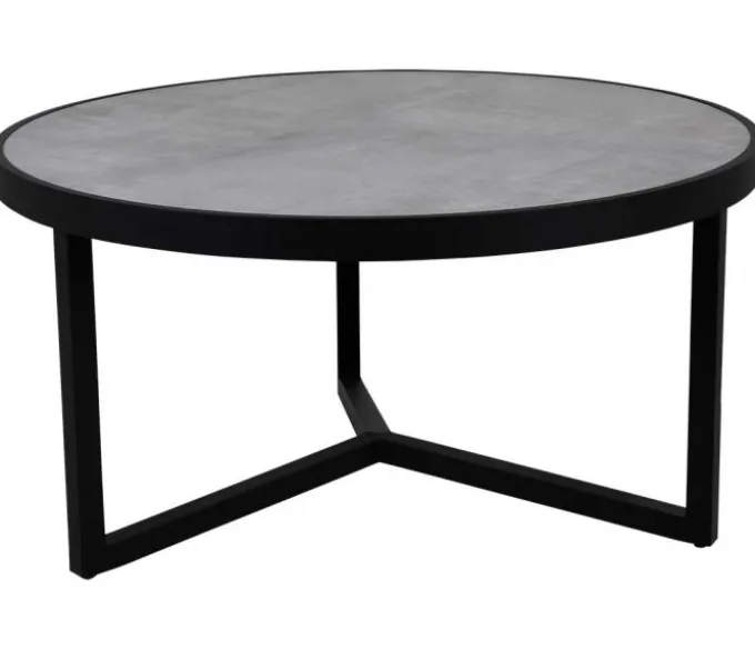 Itonda Soffbord 100 cm Svart/Grå