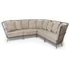 Jet Set Hörnsoffa Beige