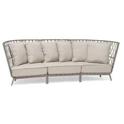 Jet Set 3-Sits Loungesoffa Beige