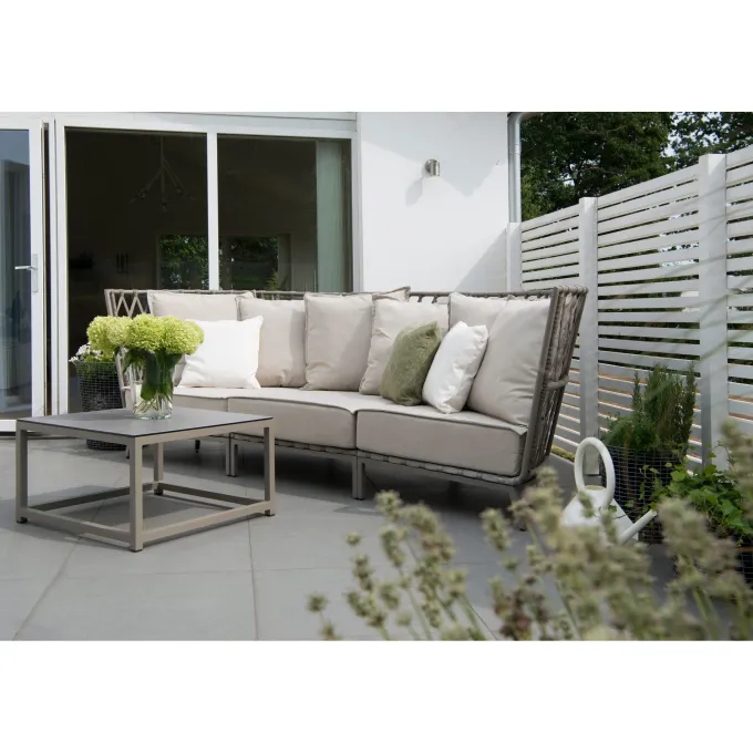 Jet Set 3-Sits Loungesoffa Beige