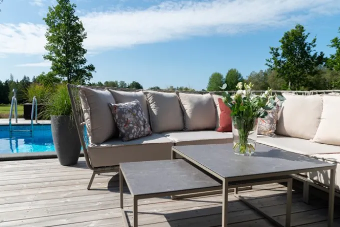 Jet Set Utesatsbord Svart