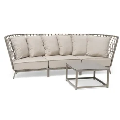 Jet Set Utesoffbord 70 x 70 cm Beige