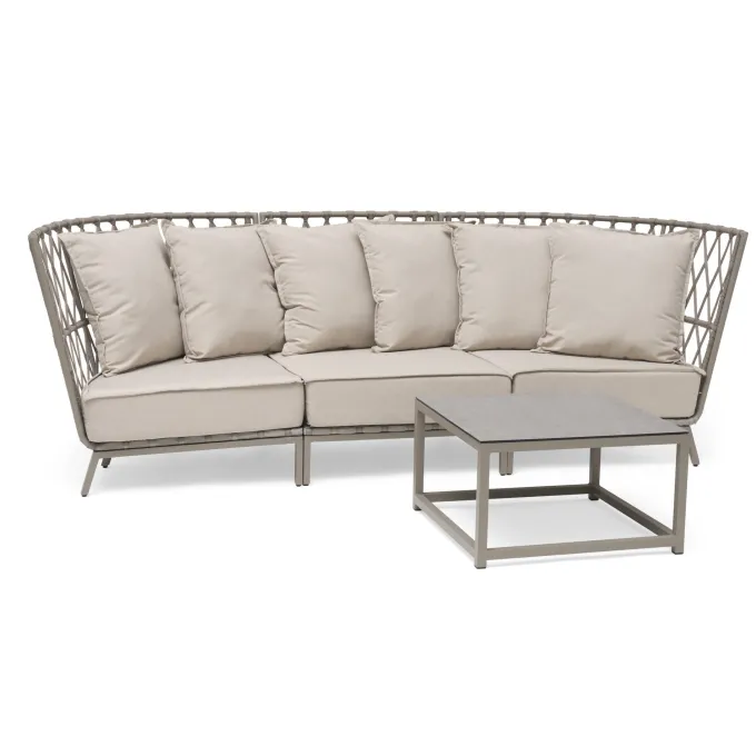 Jet Set Utesoffbord 70 x 70 cm Beige