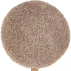 Jill stolsdyna (vadderad) 36 cm rund / Stone
