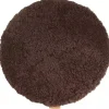 Jill stolsdyna (vadderad) 36 cm rund / Dark Brown