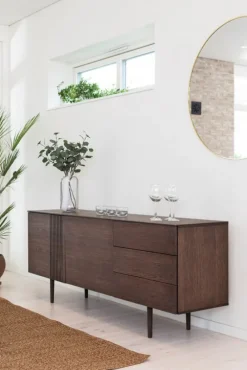 Joel Sideboard 180 cm Rökbetsad Ek