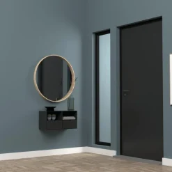 Joliet Sängbord 30x25 cm Svart