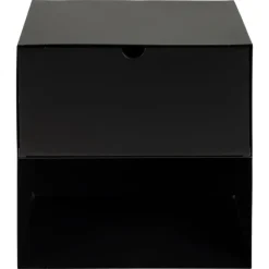 Joliet Sängbord 30x25 cm Svart