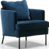 Julia Fåtölj Classic Velvet Dark Blue