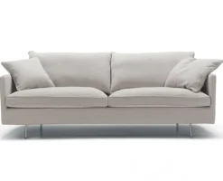 Julia 3-sits Soffa Big Cushions Caleido Grey-Beige