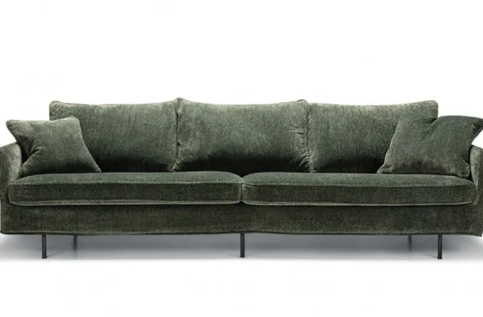 Julia 4-sits Soffa Big Cushions Sky Green
