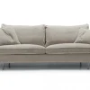 Julia 3-sits Soffa Big Cushions Sky Light Grey