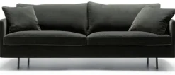 Julia 3-sits XL Soffa Classic Velvet Grey