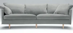 Julia 3-sits XL Svängd Soffa Big Cushions