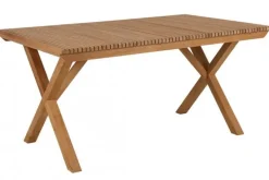 Julita Matgrupp 150x90 cm Teak ink 4st Fällstolar