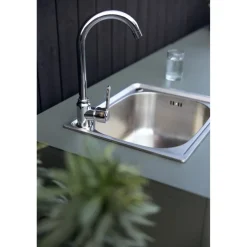 Kelia Utekök Med diskbänk & kran Nordic Green