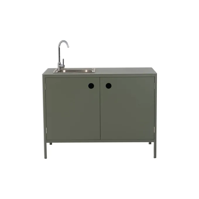 Kelia Utekök Med diskbänk & kran Nordic Green