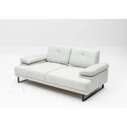 Kingston (199 x 99 x 83 cm) 2-sits bäddsoffa Vit