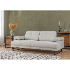 Kingston (199 x 99 x 83 cm) 2-sits bäddsoffa Vit