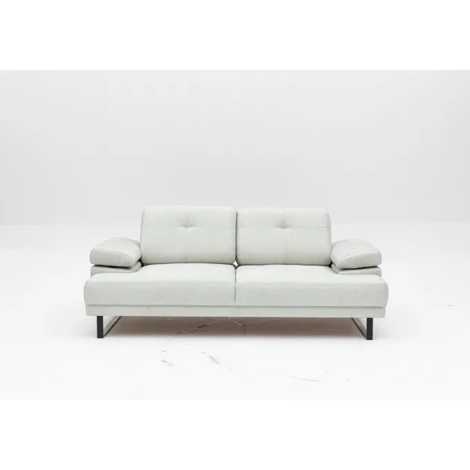Kingston (199 x 99 x 83 cm) 2-sits bäddsoffa Vit