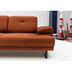 Kingston (199 x 99 x 83 cm) 2-sits bäddsoffa Orange