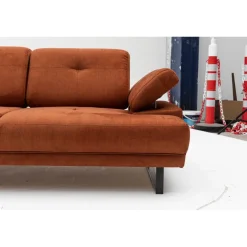 Kingston (199 x 99 x 83 cm) 2-sits bäddsoffa Orange